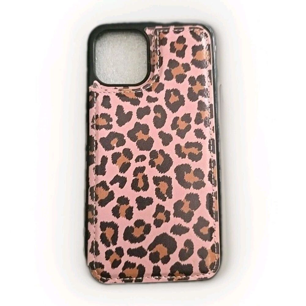 Leto iPhone 11 Case, Leather Wallet Case Cover Leopard Print